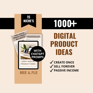 1000+ Digital Product Ideas for Passive Income | Etsy & Small Business Guide